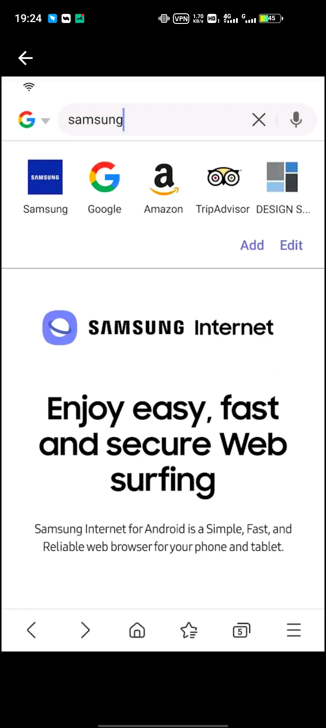 Samsung Internet Beta2025ٷv27.0.0.79 ׿