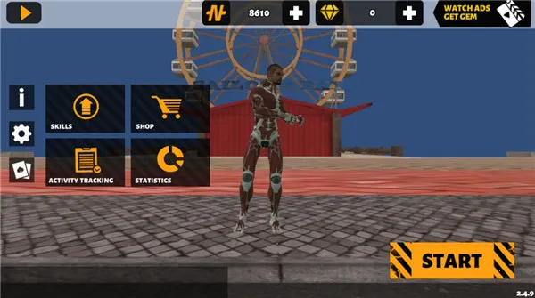 Rope Hero 3(城市英雄战斗)截图2