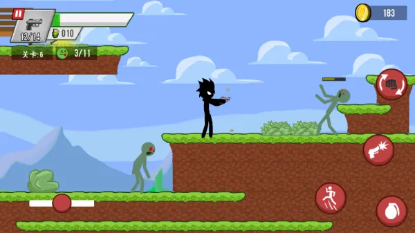 火柴人狂揍僵尸2025最新版本 火柴人狂揍僵尸2025最新版本