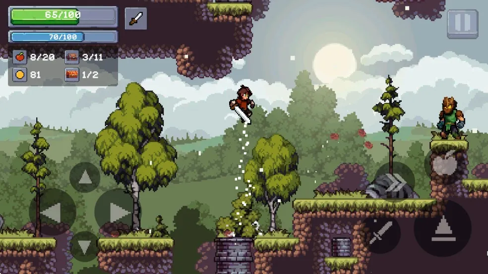 苹果骑士2中文版(像素闯关游) 苹果骑士2中文版(像素闯关游)