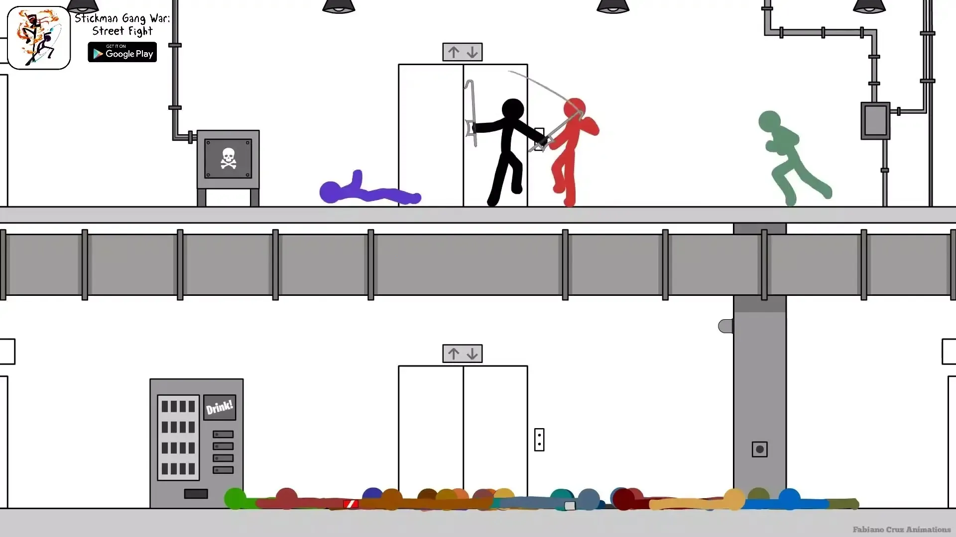 火柴人帮派战争城市之战最新手机版 火柴人帮派战争城市之战最新手机版