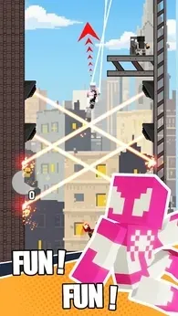 超级蜘蛛侠英雄荡绳截图0