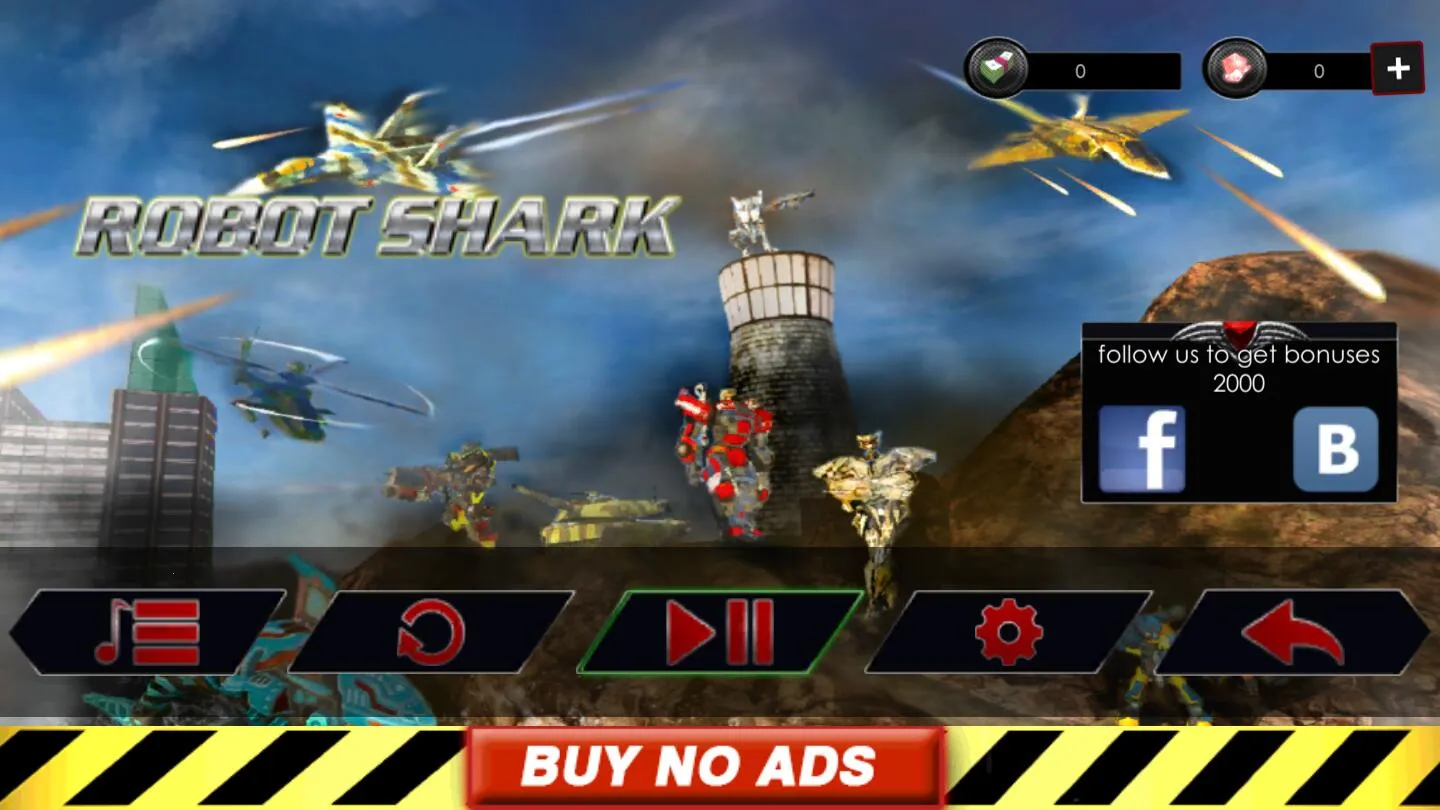 变形鲨鱼老版本无限金币版 变形鲨鱼老版本无限金币版