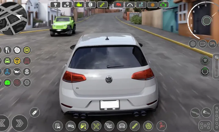 ���ڸ߶���4����ģ����(����������ʻ��Ϸ)v2.0 ��׿��