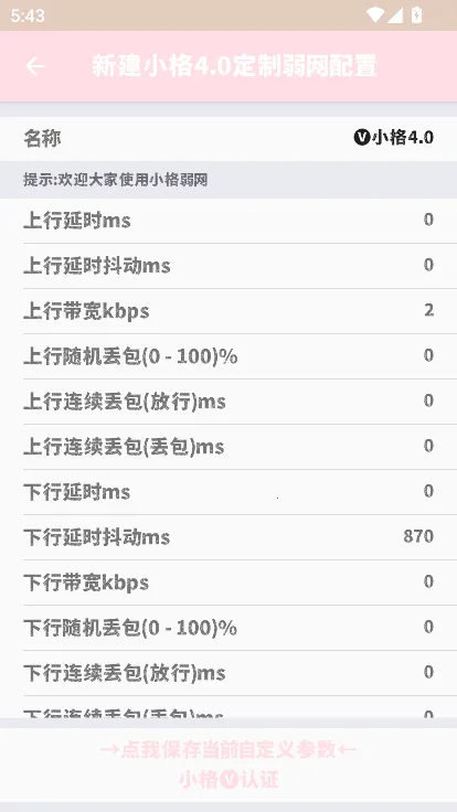 小格弱网9.0截图3
