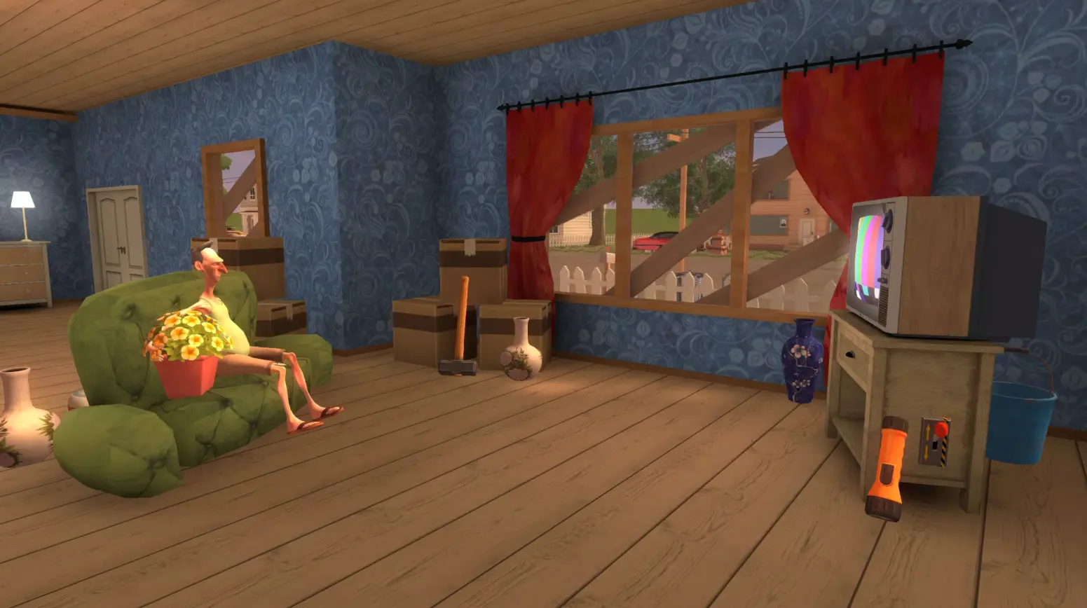 愤怒的邻居付费解锁汉化版2026官方正版截图2