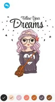 Cute girl coloring books�����ֻ���v1.2.1 �ֻ���