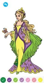 Cute girl coloring books�����ֻ���v1.2.1 �ֻ���