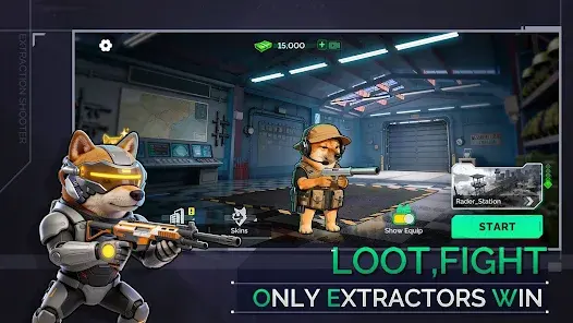 像素射击：狗狗逃生免广告(狗狗逃生射击游戏)截图0