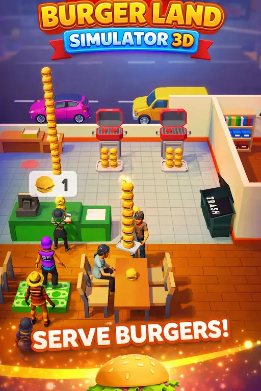 汉堡乐园 3D2026官方正版截图2