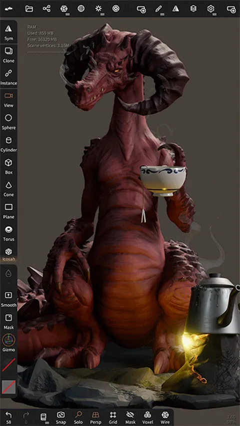 nomadsculpt3d��ģ��׿���ֻ���v2.6 ��׿��