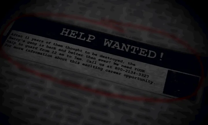 ����ܵ���ҹ��FNAF(��ż�Կ���Ϸ)v1.0 ��Ѱ�